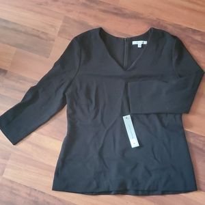 Black 3/4 Sleeve Top